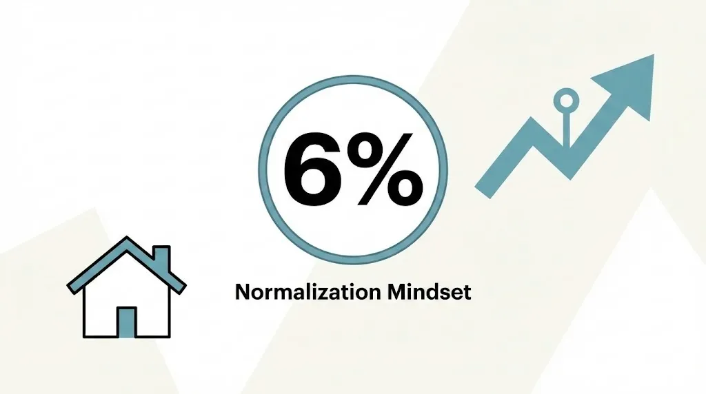 The “6% Normalization” Mindset: How To Stop Waiting And Start Winning In Today’s Mortgage Market image