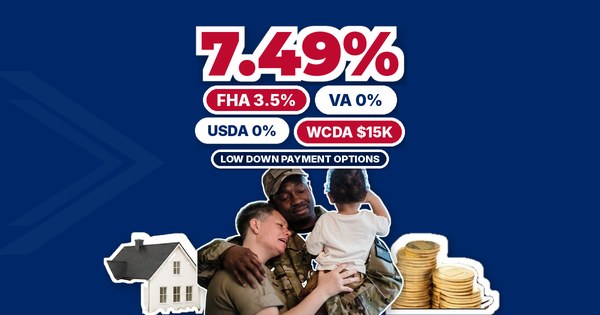 Wyoming Low Down Payment Loans at 7.49%: FHA, VA, USDA, and WCDA Compared (Oct 2026)