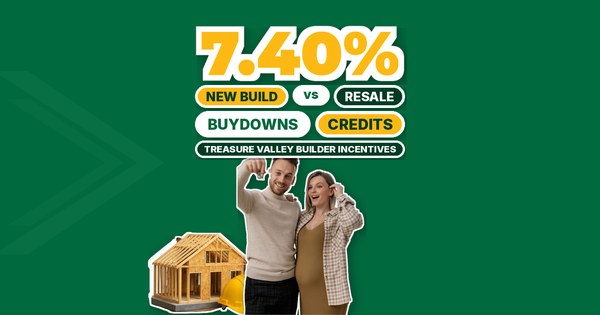 New Construction vs. Resale in Idaho at 7.40%: How to Compare Builder Incentives (Oct 2026)